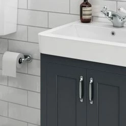 Alternative view of 2 X Chatsworth Chrome Additional Handles