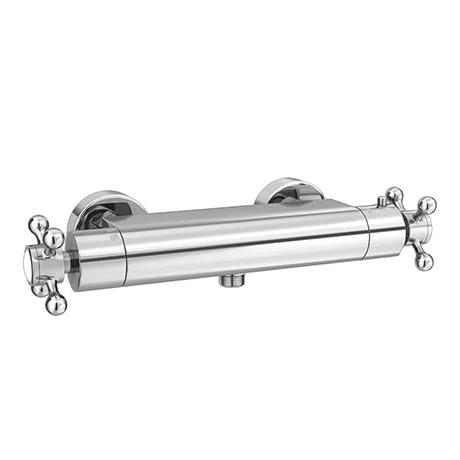 Chatsworth Traditional Crosshead Bottom Outlet Thermostatic Bar Shower Valve 1 Chatsworth Traditional Crosshead Bottom Outlet Thermostatic Bar Shower Valve