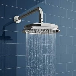 Alternative view of Chatsworth Traditional 8" AirTec Chrome Shower Head