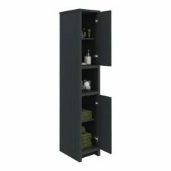 Chatsworth 3-Piece Traditional Graphite Bathroom Suite 7 Chatsworth 3-Piece Traditional Graphite Bathroom Suite -Chatsworth Shop BLKC3PC d1 460