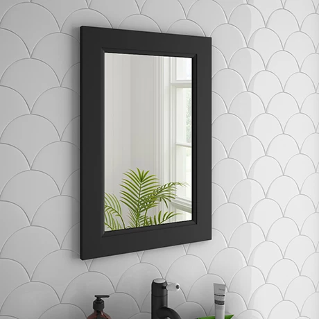 Chatsworth Mirror (600 X 400mm - Graphite) 1 Chatsworth Mirror (600 X 400mm - Graphite)