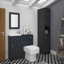 Chatsworth Traditional Graphite Tall Cabinet 7 Chatsworth Traditional Graphite Tall Cabinet -Chatsworth Shop BLKDANTB d2 460