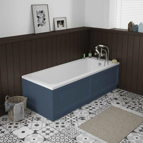 Chatsworth Blue Traditional Bath Panel Pack 4 Chatsworth Blue Traditional Bath Panel Pack - Image 4