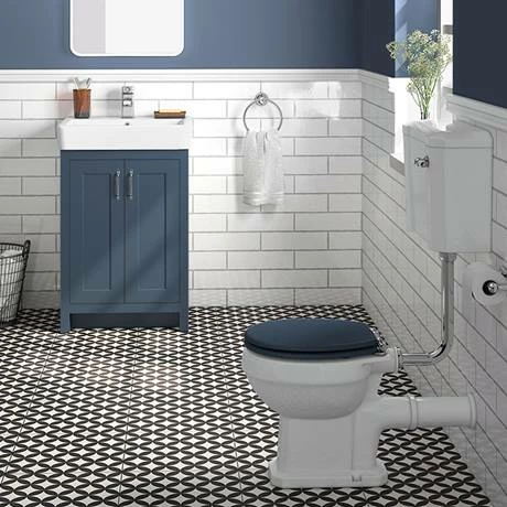Chatsworth Blue Soft Close Toilet Seat 3 Chatsworth Blue Soft Close Toilet Seat - Image 3