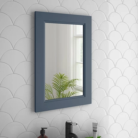 Chatsworth Mirror (600 X 400mm - Blue) 1 Chatsworth Mirror (600 X 400mm - Blue)