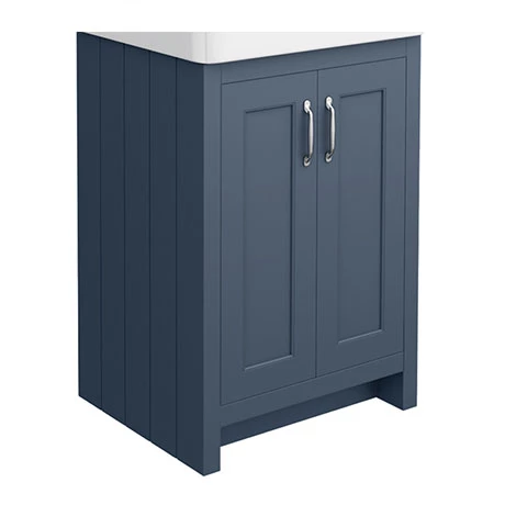 Chatsworth 560mm Blue Vanity Cabinet (excluding Basin) 1 Chatsworth 560mm Blue Vanity Cabinet (excluding Basin)