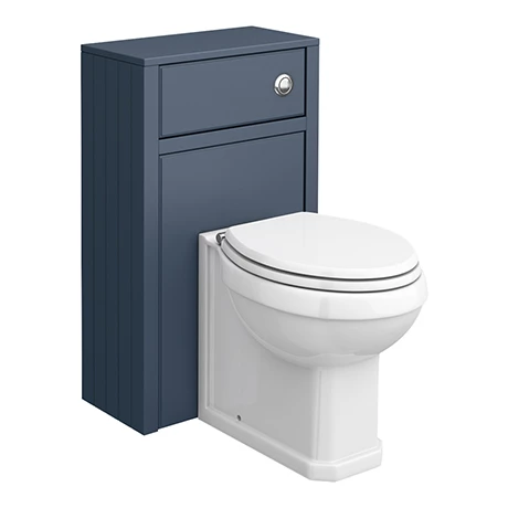 Chatsworth Traditional 500mm Blue Toilet Unit + Pan 1 Chatsworth Traditional 500mm Blue Toilet Unit + Pan