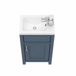 Chatsworth Traditional Blue Small Vanity - 400mm Wide 10 Chatsworth Traditional Blue Small Vanity - 400mm Wide -Chatsworth Shop C400BLU d1 460