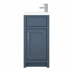 Chatsworth Traditional Blue Small Vanity - 400mm Wide 11 Chatsworth Traditional Blue Small Vanity - 400mm Wide -Chatsworth Shop C400BLU d2n 460