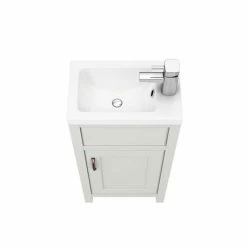 Chatsworth Traditional Grey Small Vanity - 400mm Wide -Chatsworth Shop C400GRY nd1 460