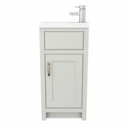 Chatsworth Traditional Grey Small Vanity - 400mm Wide -Chatsworth Shop C400GRY nd2 460