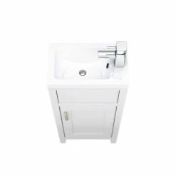 Chatsworth Traditional White Small Vanity - 400mm Wide 10 Chatsworth Traditional White Small Vanity - 400mm Wide -Chatsworth Shop C400WHT n d1 460