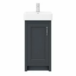 Chatsworth Traditional Graphite Vanity - 425mm Wide 10 Chatsworth Traditional Graphite Vanity - 425mm Wide -Chatsworth Shop C425BLK nw d6 460