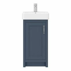 Chatsworth Traditional Blue Vanity - 425mm Wide -Chatsworth Shop C425BLU n d4 460