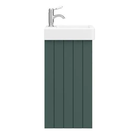 Chatsworth Traditional Green Vanity - 425mm Wide 4 Chatsworth Traditional Green Vanity - 425mm Wide - Image 4