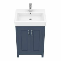 Chatsworth Traditional Blue Vanity - 560mm Wide -Chatsworth Shop C560BLU D3 460