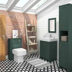 Chatsworth Traditional Green Vanity - 560mm Wide 9 Chatsworth Traditional Green Vanity - 560mm Wide -Chatsworth Shop C560GRN d2 460