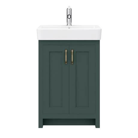 Chatsworth Traditional Green Vanity - 560mm Wide 4 Chatsworth Traditional Green Vanity - 560mm Wide - Image 4