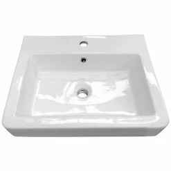 Alternative view of Chatsworth Traditional Grey Vanity - 560mm Wide With Matt Black Handles