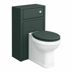 Chatsworth Traditional Green Sink Vanity Unit + Toilet Package -Chatsworth Shop C560WCGRN d3 460