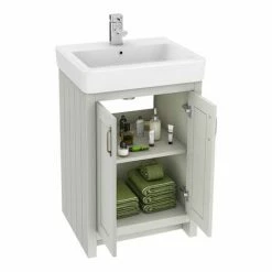 Chatsworth Traditional Grey Sink Vanity Unit + Toilet Package 9 Chatsworth Traditional Grey Sink Vanity Unit + Toilet Package -Chatsworth Shop C560WCGRY d2 460