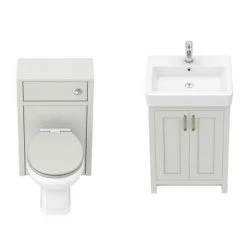 Chatsworth Traditional Grey Sink Vanity Unit + Toilet Package 11 Chatsworth Traditional Grey Sink Vanity Unit + Toilet Package -Chatsworth Shop C560WCGRY n d1 460