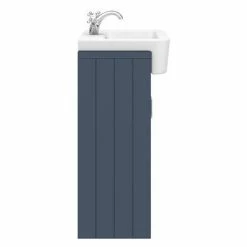 Chatsworth Traditional Blue Semi-Recessed Vanity - 600mm Wide 12 Chatsworth Traditional Blue Semi-Recessed Vanity - 600mm Wide -Chatsworth Shop C600SRBLU D5 460