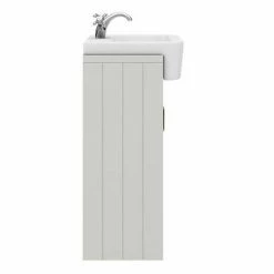 Chatsworth Traditional Grey Semi-Recessed Vanity - 600mm Wide 12 Chatsworth Traditional Grey Semi-Recessed Vanity - 600mm Wide -Chatsworth Shop C600SRGRY D5 460
