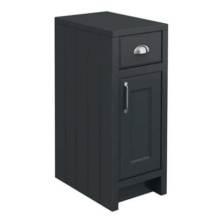 Chatsworth Traditional Graphite 560mm Vanity Sink + 300mm Cupboard Unit 2 Chatsworth Traditional Graphite 560mm Vanity Sink + 300mm Cupboard Unit - Image 2