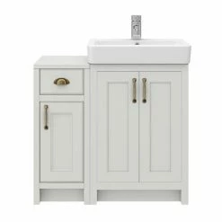 Chatsworth Traditional Grey 560mm Vanity Sink + 300mm Cupboard Unit 11 Chatsworth Traditional Grey 560mm Vanity Sink + 300mm Cupboard Unit -Chatsworth Shop C825GRY n d6 460