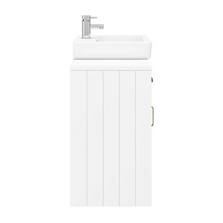 Chatsworth Traditional White 560mm Vanity Sink + 300mm Cupboard Unit 7 Chatsworth Traditional White 560mm Vanity Sink + 300mm Cupboard Unit - Image 7