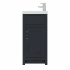Chatsworth Traditional Cloakroom Vanity Unit Suite - Graphite 12 Chatsworth Traditional Cloakroom Vanity Unit Suite - Graphite -Chatsworth Shop C900BLK n d5 460