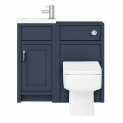 Chatsworth Traditional Cloakroom Vanity Unit Suite - Blue -Chatsworth Shop C900BLU n d3 460