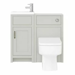 Chatsworth Traditional Cloakroom Vanity Unit Suite - Grey 10 Chatsworth Traditional Cloakroom Vanity Unit Suite - Grey -Chatsworth Shop C900GRY n d1 460