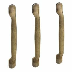 3 X Chatsworth Brass Additional Handles
