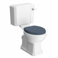 Chatsworth Blue Cloakroom Suite (Wall Hung Vanity Unit + Close Coupled Toilet) 9 Chatsworth Blue Cloakroom Suite (Wall Hung Vanity Unit + Close Coupled Toilet) -Chatsworth Shop CBLWHS d2 460