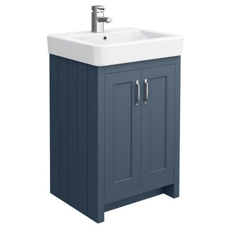 Chatsworth Blue Close Coupled Roll Top Bathroom Suite 4 Chatsworth Blue Close Coupled Roll Top Bathroom Suite - Image 4
