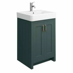 Alternative view of Chatsworth Green Close Coupled Roll Top Bathroom Suite