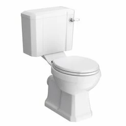 Chatsworth Close Coupled Traditional Toilet + Soft Close Seat