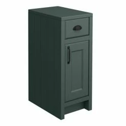 Chatsworth Traditional Green Double Basin Vanity + Cupboard Combination Unit With Matt Black Handles 8 Chatsworth Traditional Green Double Basin Vanity + Cupboard Combination Unit With Matt Black Handles -Chatsworth Shop CGRN142PKMB d3 460