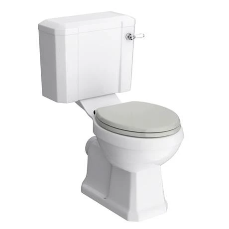 Chatsworth Grey Cloakroom Suite (Wall Hung Vanity Unit + Close Coupled Toilet) 3 Chatsworth Grey Cloakroom Suite (Wall Hung Vanity Unit + Close Coupled Toilet) - Image 3