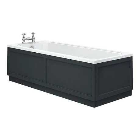 Chatsworth Graphite 1700 X 700 Single Ended Bath + Panels 2 Chatsworth Graphite 1700 X 700 Single Ended Bath + Panels - Image 2