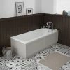 Chatsworth 1700 X 700 Single Ended Bath + Grey Panels