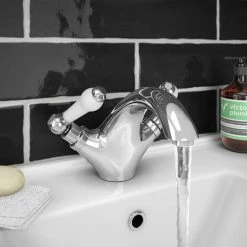 Chatsworth 1928 Traditional Lever Tap Package (Wall Mounted Bath Tap + Basin Tap) 7 Chatsworth 1928 Traditional Lever Tap Package (Wall Mounted Bath Tap + Basin Tap) -Chatsworth Shop CH1928PK2 d2 460