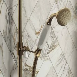 Chatsworth 1928 Antique Brass Traditional Shower W. Concealed Valve, 8" Head + Slide Rail Kit 13 Chatsworth 1928 Antique Brass Traditional Shower W. Concealed Valve, 8" Head + Slide Rail Kit -Chatsworth Shop CH63VABPK2 d6 460