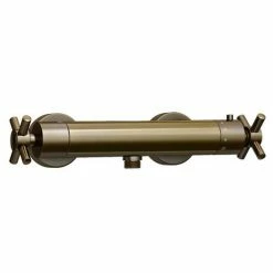 Chatsworth Antique Brass Crosshead Bottom Outlet Thermostatic Bar Shower Valve 9 Chatsworth Antique Brass Crosshead Bottom Outlet Thermostatic Bar Shower Valve -Chatsworth Shop CHAB61A detail4 460