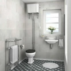 Chatsworth Chrome High Level Traditional WC Flush Pipe Kit 5 Chatsworth Chrome High Level Traditional WC Flush Pipe Kit -Chatsworth Shop CHLKIT d2 460