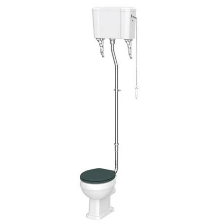 Chatsworth High Level Green Roll Top Bathroom Suite 4 Chatsworth High Level Green Roll Top Bathroom Suite - Image 4