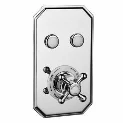 Chatsworth 1928 Traditional Push-Button Shower Pack With Slide Rail Kit + Ceiling Mounted Head 7 Chatsworth 1928 Traditional Push-Button Shower Pack With Slide Rail Kit + Ceiling Mounted Head -Chatsworth Shop CHT PB PK3 d2 460