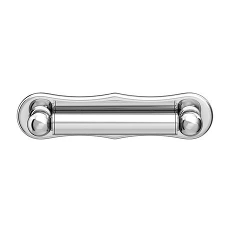 Chatsworth Traditional "Dog Bone" Toilet Roll Holder Chrome 3 Chatsworth Traditional "Dog Bone" Toilet Roll Holder Chrome - Image 3